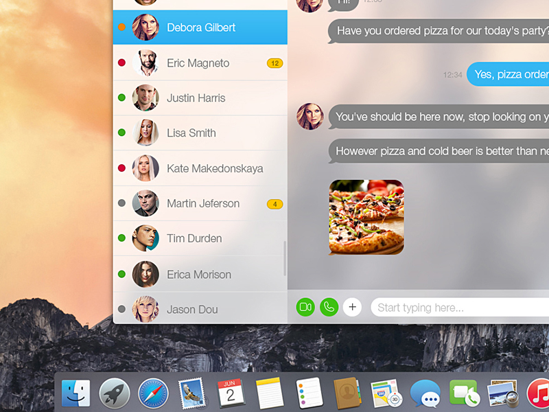 Illustration for article titled 20 Beautiful Yosemite App and Icon Concept Designs